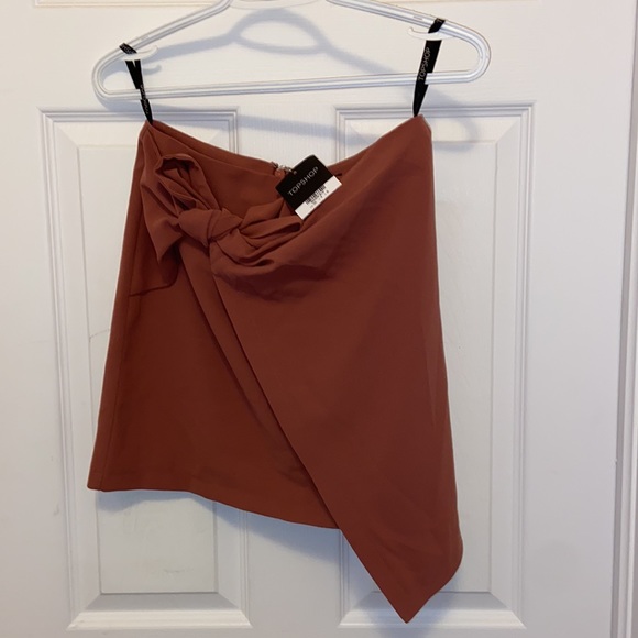 Topshop asymmetrical wrap skirt - Picture 3 of 5
